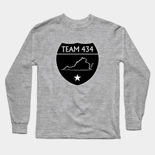 TEAM 434 - PHASE IV BLACK SHIELD Long Sleeve T-Shirt